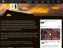 Tablet Screenshot of faithchurch.us